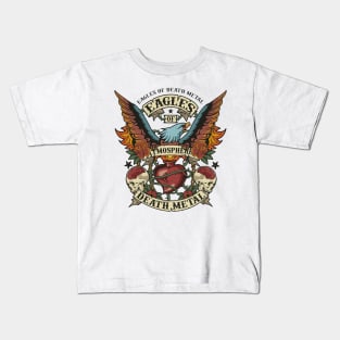 eagles of death Metal and roses Kids T-Shirt